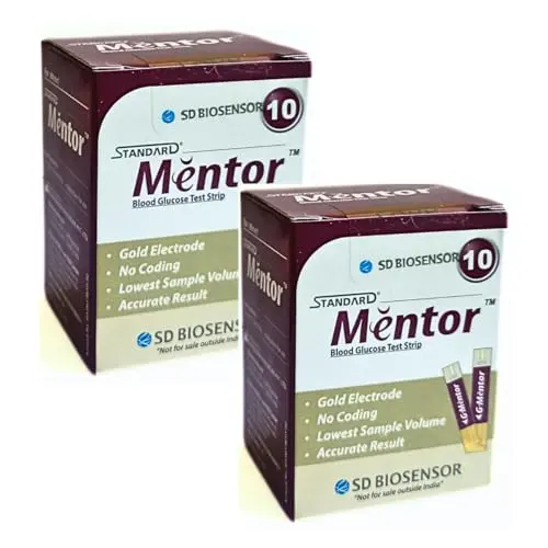SD Mentor Glucometer Test Strips