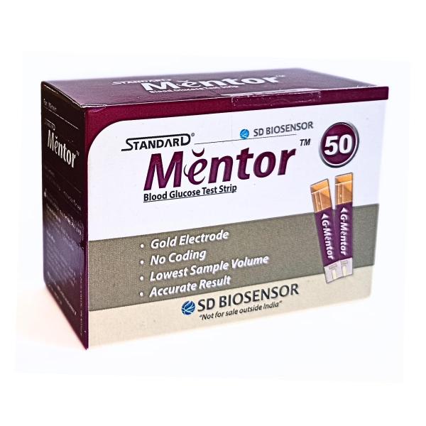 SD Mentor Glucometer Test Strips