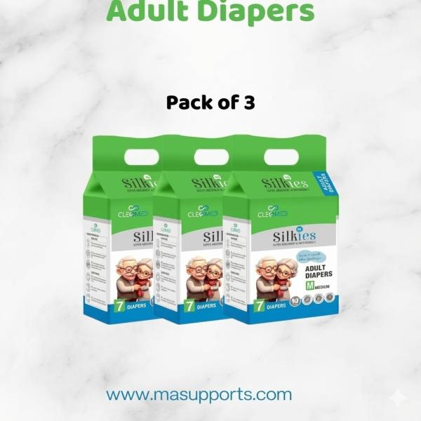 Adult Diapers- Pack of 3