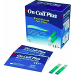 On Call Plus Glucometer Test Strips- 50's