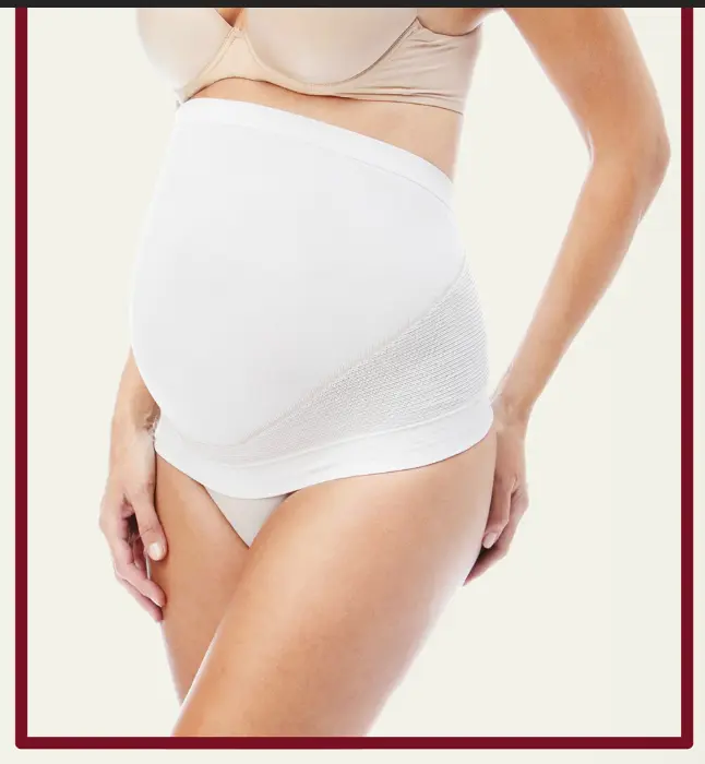 Maternity Belt with Silver Fiber