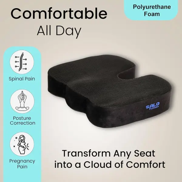 Coccyx Cushion PU Foam - Butterfly