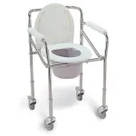 Commode Chair with Wheel
